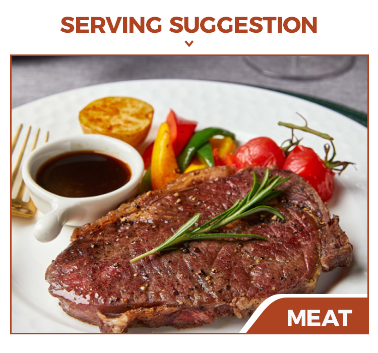 Serving Suggestion Dark Soy Sauce Serveersuggestie Donkere Sojasaus