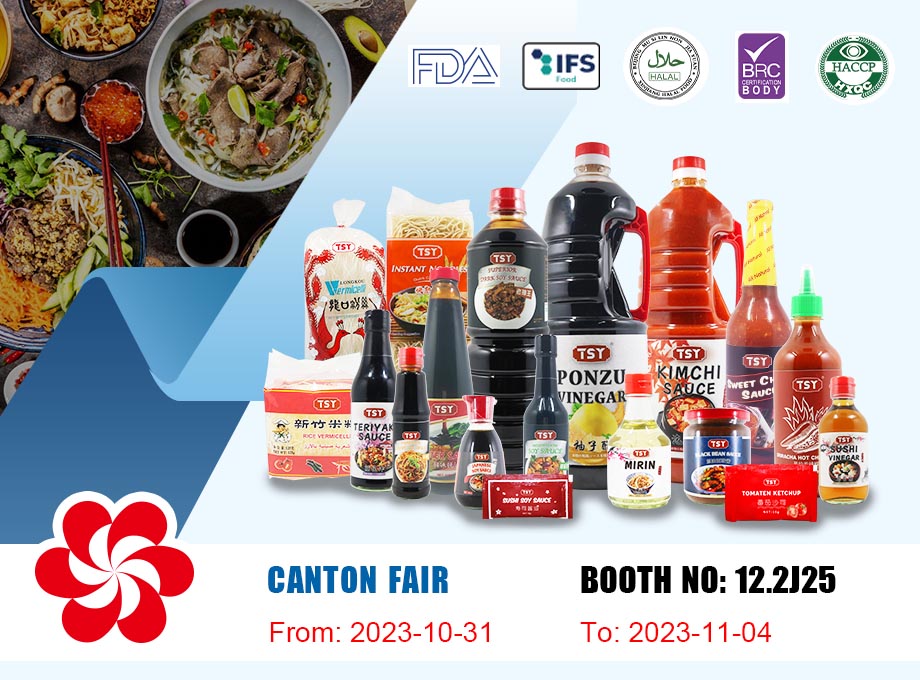 Ervaar goede smaak op Autumn Canton Fair, TSY Foods werkt met u samen naar succes!