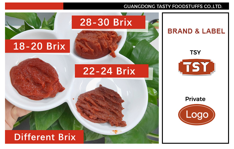 OEM -service - Tomatenpuree