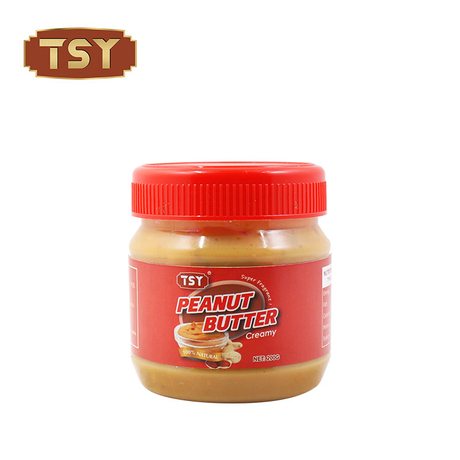 200g flessenpakketten kant-en-klare knapperige pindakaas voor supermarkt