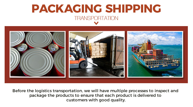 verpakking en transport - ingeblikt