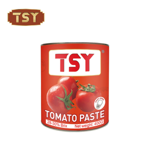 100% natuurlijke gezonde zure tomatenpuree uit blik