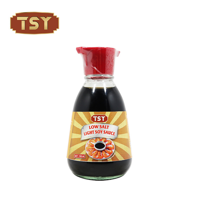 150 ml marinade kleine glazen fles halal laag zout sojasaus