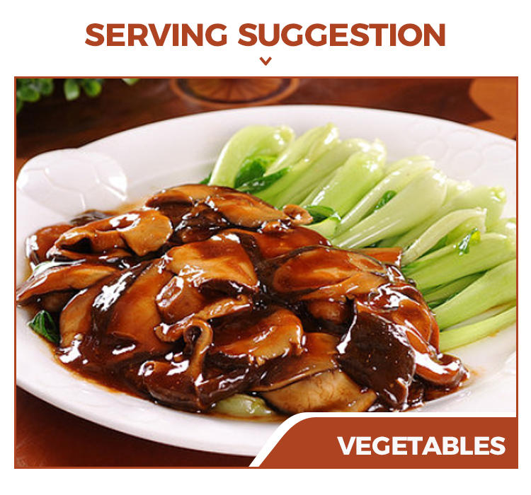 Serveersuggestie - Vegetarische oestersaus