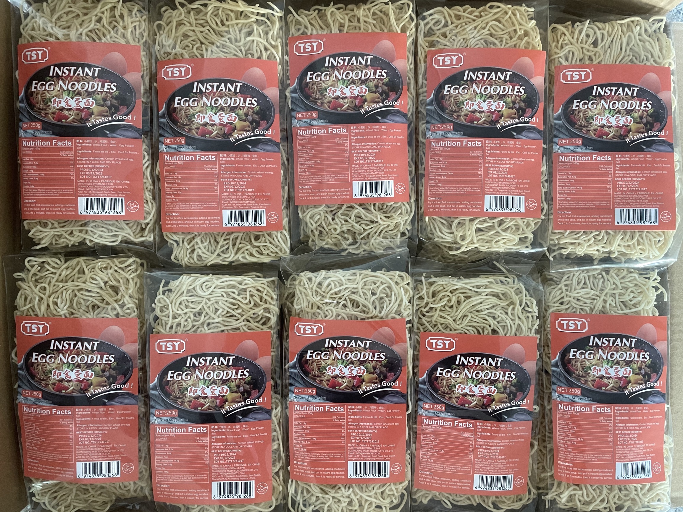 Premium TSY-noedelfabrikant in Guangdong