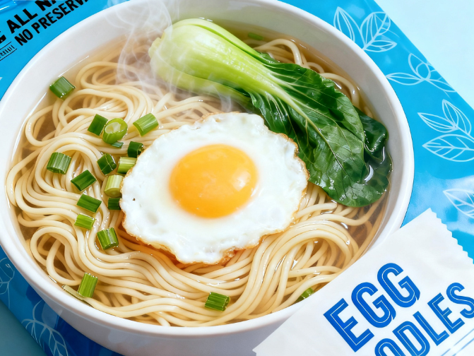 Aangepaste eiernoedels - vraag naar snelle, kwaliteit en kwantiteitsgegarandeerde productie