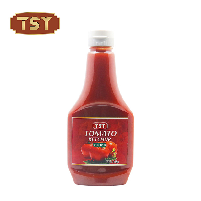 250G squeeze fles restaurantstijl tomatenketchup voor het dompelen van frietjes