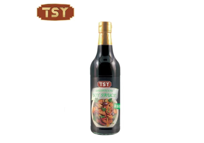 Het verschil tussen champignon-sojasaus en lichte sojasaus