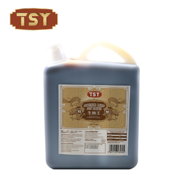 Familiegrootte gallon lichte sojasaus voor rundvlees