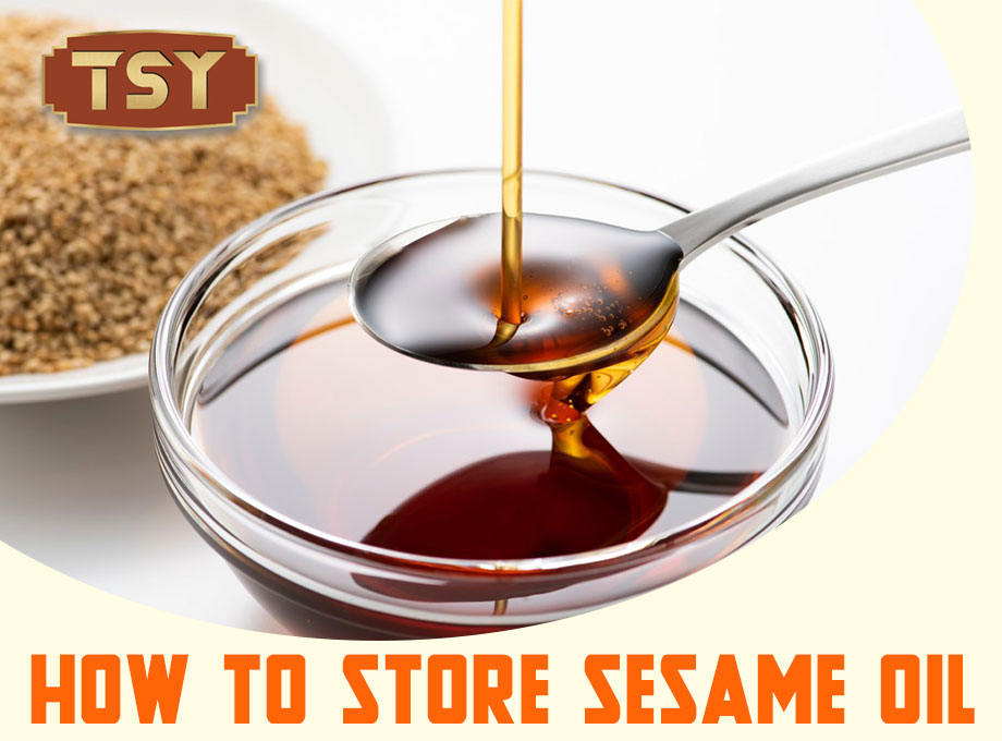 Hoe sesamolie op te slaan