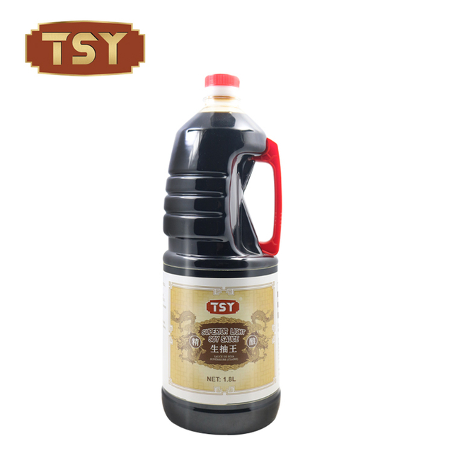 Familiegrootte gallon lichte sojasaus voor rundvlees