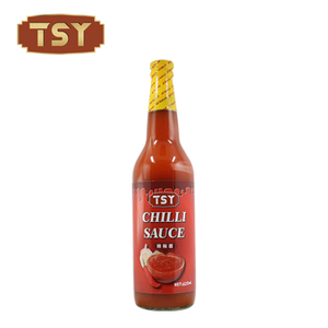 625 ml Hot Sale familiegrootte rode peper chilisaus voor thuis koken