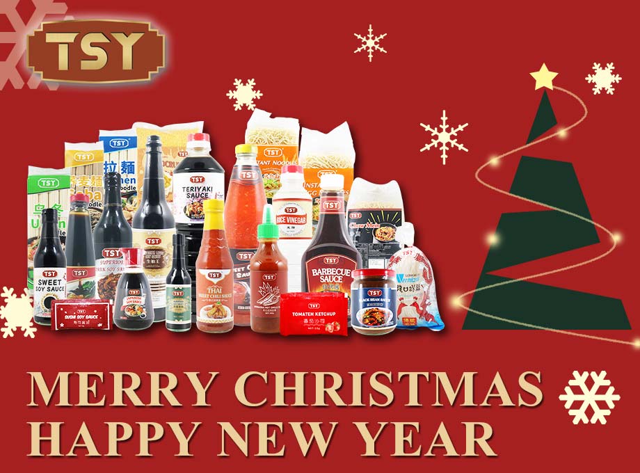 Vier de feestdagen met TSY Food Sauce