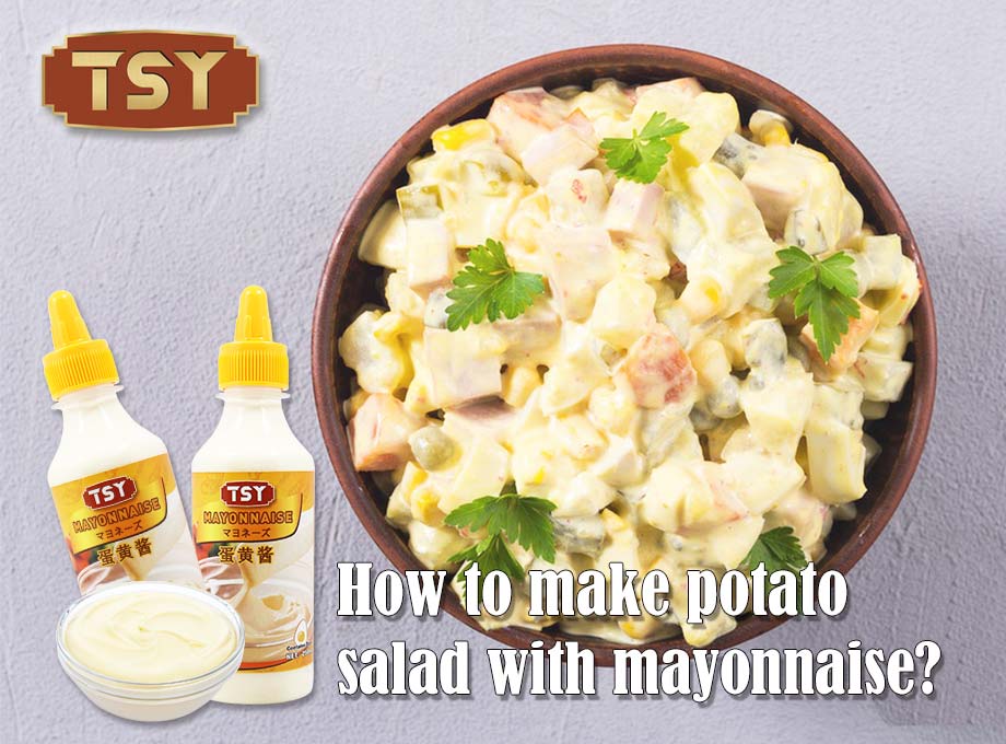Hoe je aardappelsalade kunt maken met mayonaise