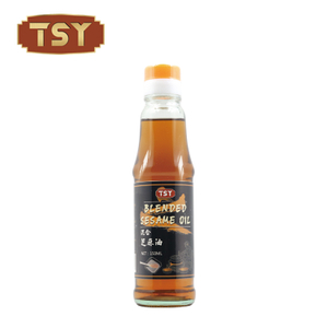 150 ml glazen fles klein formaat koudgeperste pure sesamolie