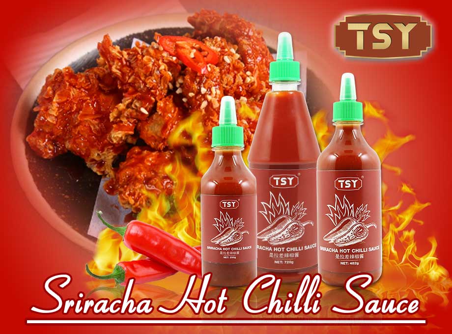 Bulk Sriracha Chilisaus voor Food Services