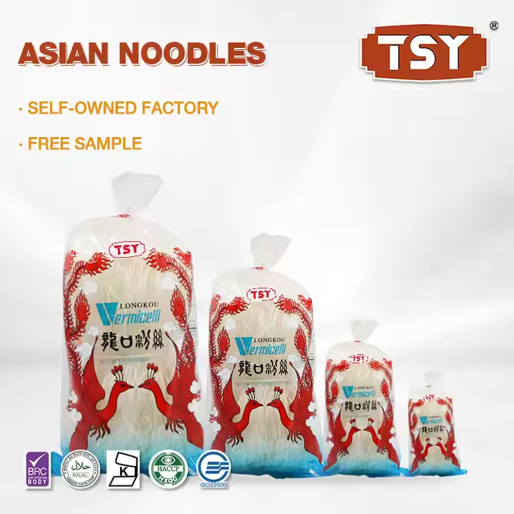 Roergebakken vermicelli-noedels