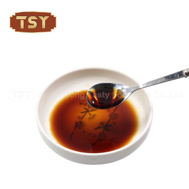 Productfabrikant 500 ml dompelende gezinsmaat fles niet-GMO gestoomde vis sojasaus