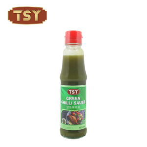 150 ml Chinese productie hete peper groene chilisaus